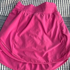 Lululemon Athletica Vibrant Pink Mini Skirt